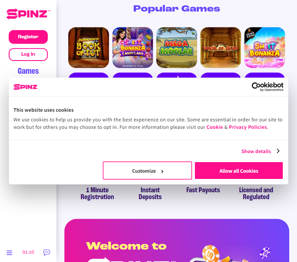 Spinz slide1